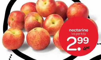 Spar Nectarine aanbieding