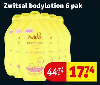 Kruidvat Zwitsal Bodylotion 6 Pak aanbieding