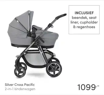 Baby & Tiener Silver Cross Pacific 2-in-1 kinderwagen aanbieding