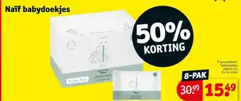 Kruidvat Naif Babydoekjes aanbieding