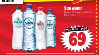 Dirk Spa water 1 liter aanbieding