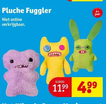 Kruidvat Pluche Fuggler aanbieding