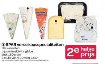 Spar Verse kaasspecialiteiten 150g aanbieding