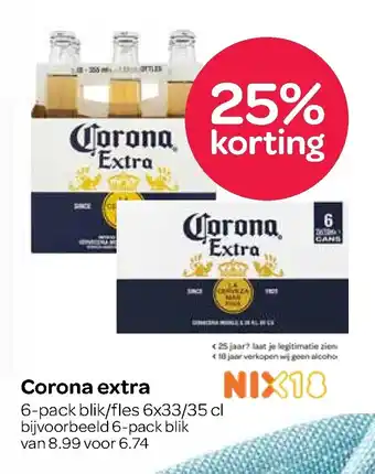 Spar Corona extra aanbieding