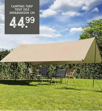 Xenos Camping tarp tent dex 300x400x200 cm aanbieding