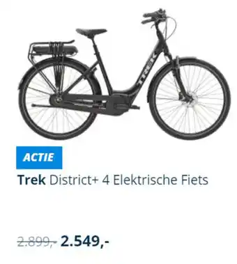 Mantel Trek District+ 4 E-bike aanbieding