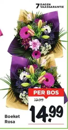 Vomar Voordeelmarkt Boeket aanbieding