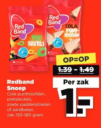 PLUS Redband snoep aanbieding