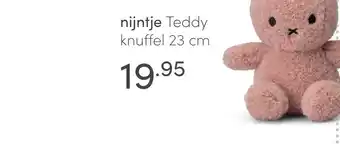 Baby & Tiener Nijntje Teddy knuffel 23 cm aanbieding