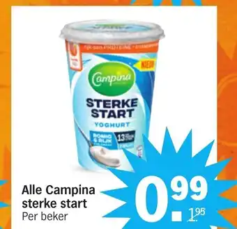 Albert Heijn Alle Campina sterke start aanbieding