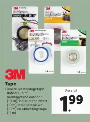 Lidl Tape aanbieding