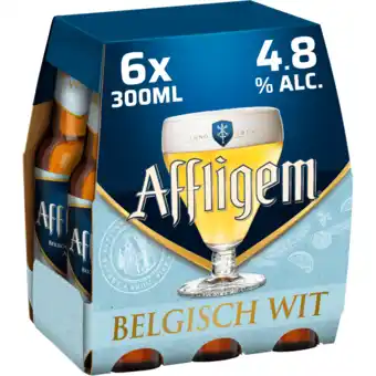 Jumbo Affligem belgisch wit bier fles 6 x 300ml aanbieding