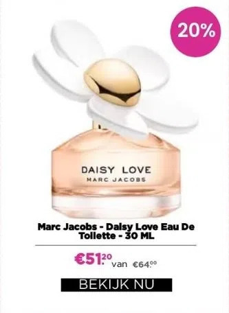 ICI Paris XL Marc jacobs - daisy love eau de toilette - 30 ml aanbieding