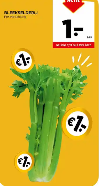 Jumbo Bleekselderij aanbieding