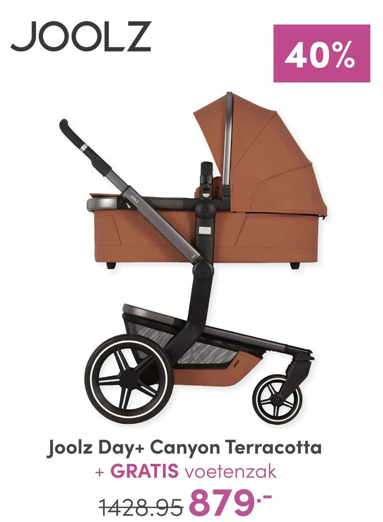 Joolz Day+ Kinderwagen Canyon hot Terracotta