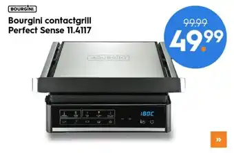 Blokker Bourgini contactgrill perfect sense 11.4117 aanbieding