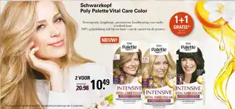 De Online Drogist Schwarzkopf poly palette vital care color aanbieding