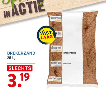 Kluswijs Brekerzand aanbieding