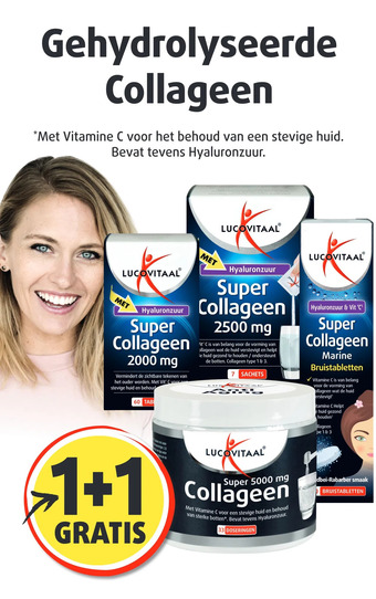 Lucovitaal Super collageen aanbieding