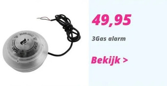 Obelink 3gas alarm aanbieding