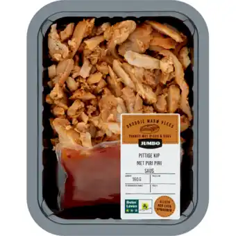 Jumbo Jumbo pittige kip met piri piri saus 160g aanbieding