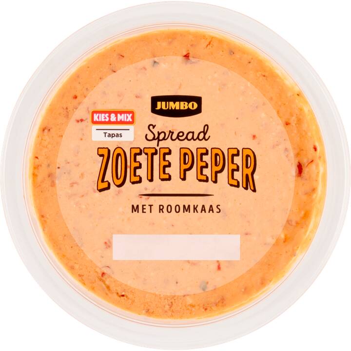 Jumbo zoete peper tapenade 125g aanbieding bij Jumbo