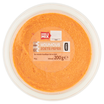 Jumbo Jumbo houmous zoete peper 200g aanbieding