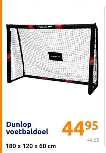 Action Dunlop voetbaldoel 180x120x60CM aanbieding