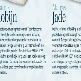 Preston Matras relax aanbieding