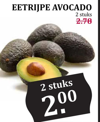 Boon`s Markt Eetrijpe avocado aanbieding