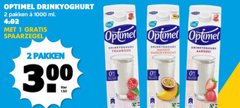 Boon`s Markt Optimel drinkyoghurt aanbieding