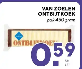 MCD Supermarkt Van zoelen ontbijtkoek aanbieding