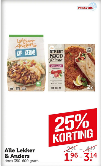 Coop Alle lekker & anders aanbieding