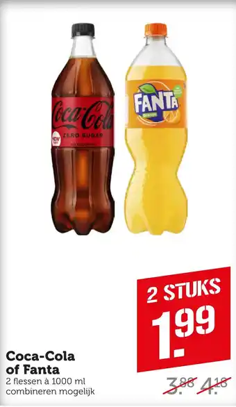 Coop Coca-cola of fanta aanbieding