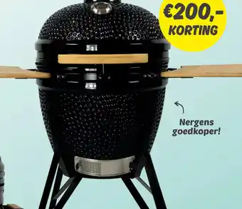 Dekamarkt Inferno kamado bbq large aanbieding