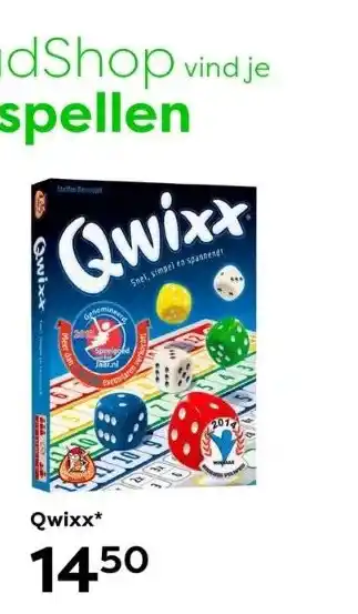 The Read Shop Qwixx* aanbieding