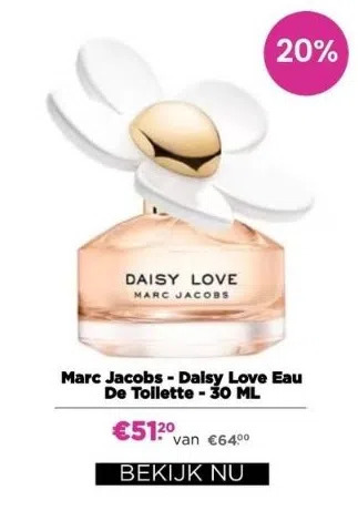 ICI Paris XL Marc jacobs - daisy love eau de toilette - 30 ml aanbieding