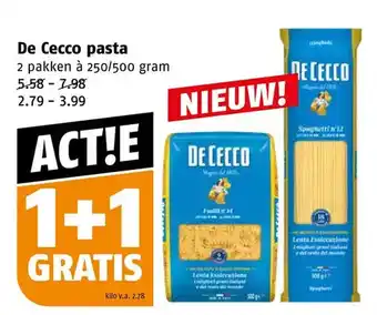 Poiesz De cecco pasta aanbieding