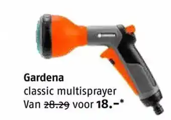 Poiesz Gardena classic multisprayer aanbieding
