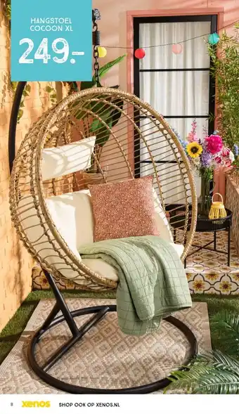 Xenos Hangstoel Cocoon XL aanbieding