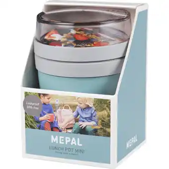 Albert Heijn Mepal lunchpot ellipse mini nordic green aanbieding