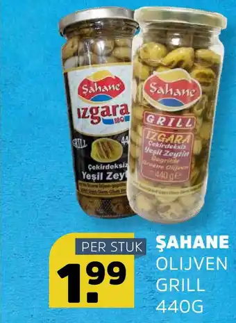 Sahan Supermarkten Şahane Olijven Grill 440g aanbieding