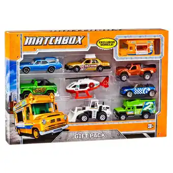 Top1Toys Matchbox set met 9 auto's assorti aanbieding