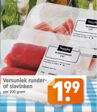 Lekker Makkelijk Versuniek Runder- Of Slavinken 200 gram aanbieding