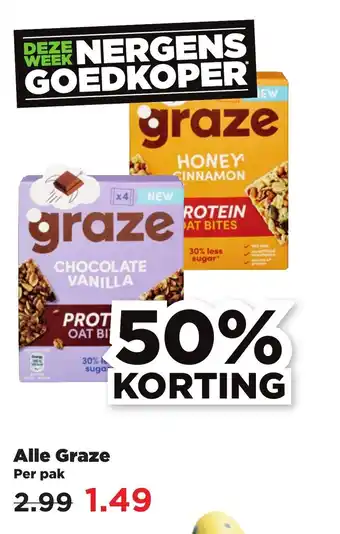 PLUS Graze assortiment aanbieding