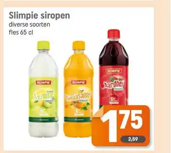 Dagwinkel Slimpie Siropen aanbieding