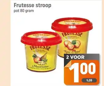 Dagwinkel Frutesse Stroop 80 gram aanbieding