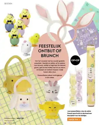 Blokker Feestelijk ontbijt of brunch aanbieding