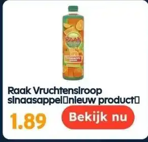 Ochama Raak vruchtensiroop sinaasappel【nieuw product】 aanbieding