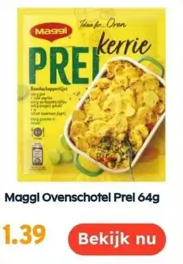 Ochama Maggi ovenschotel prei 64g aanbieding